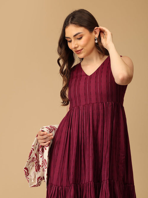 S Pattern - a Pop Women's Shacket Dress - Women's Dress