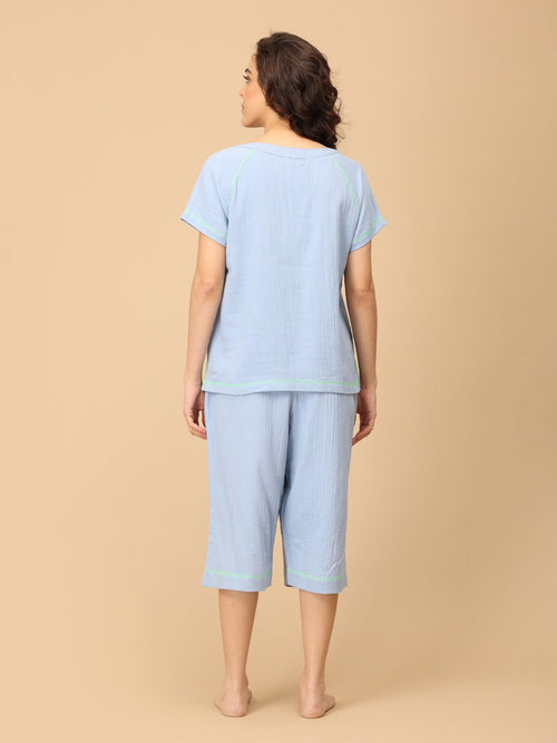 S Powder Puff Dreams Women's Nightwear Set - Womens's Loungewear