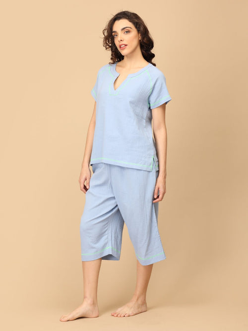 S Powder Puff Dreams Women's Nightwear Set - Womens's Loungewear