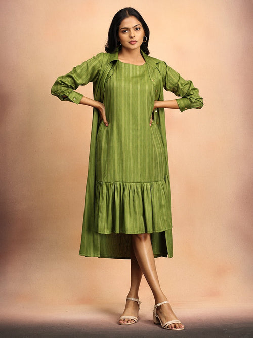 S Power Palette Women's Dress Set With Jacket - Women's Dress