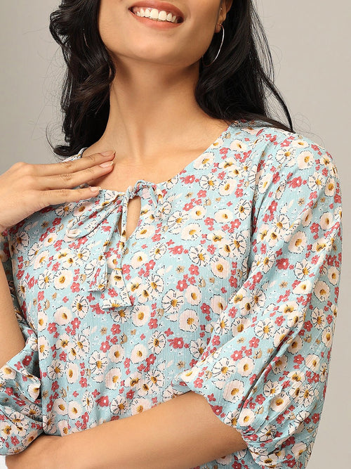 S Pretty In Blooms Women's A - Line Dress - Women's Dress