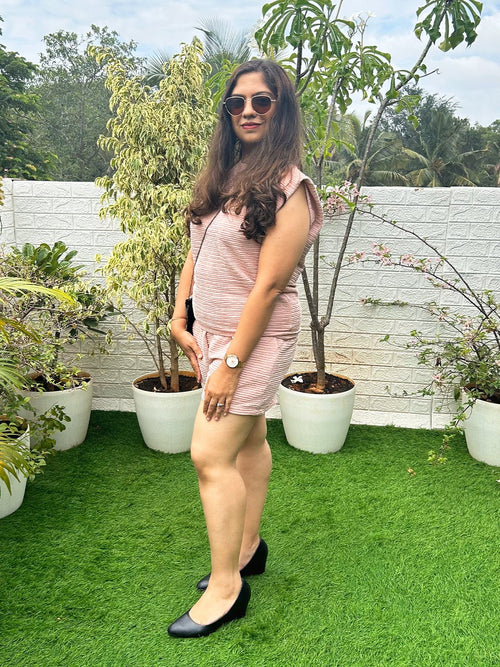 S Rose Dust Co - ord Set - Women's Co - ord Set