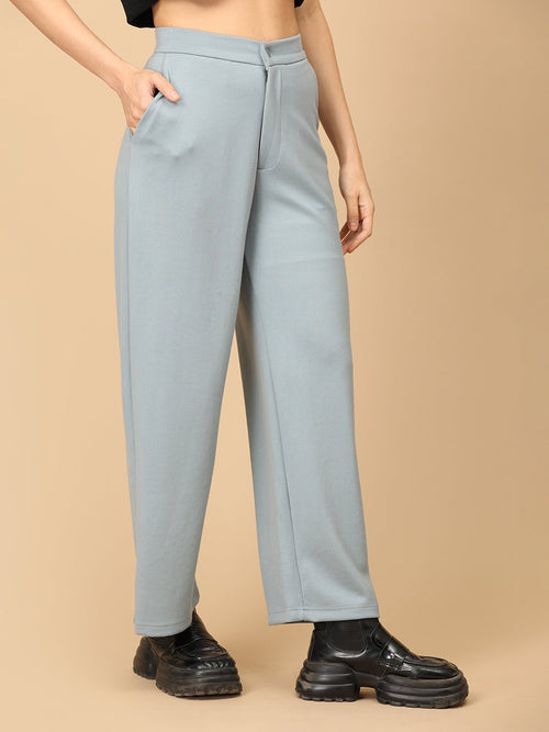 Slate Grey Slate Sylva Women's Formal Trousers - Women's Bottoms