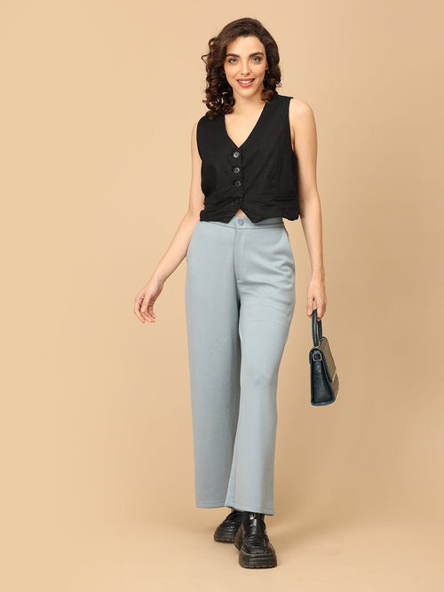 Slate Grey Slate Sylva Women's Formal Trousers - Women's Bottoms