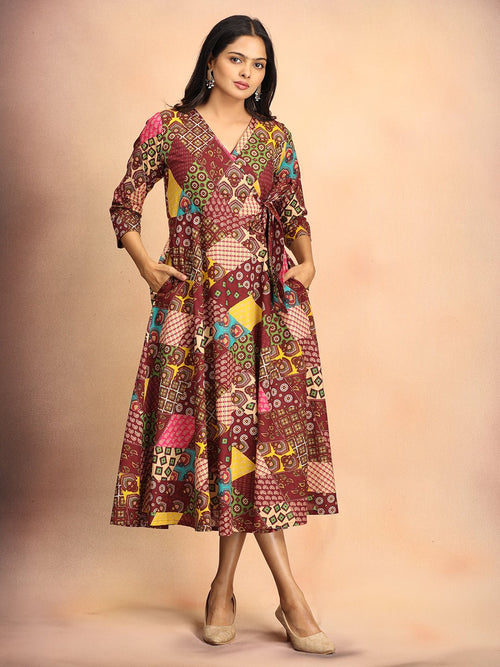 Multi Spiced Swirl Women's Dress - Women's Dress