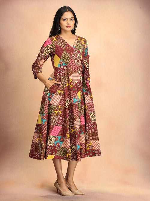 Multi Spiced Swirl Women's Dress - Women's Dress