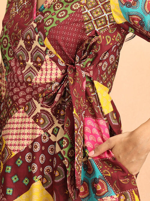 Multi Spiced Swirl Women's Dress - Women's Dress