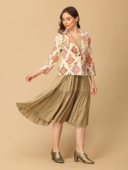 S Terranova Women's Shacket Dress - Women's Dress