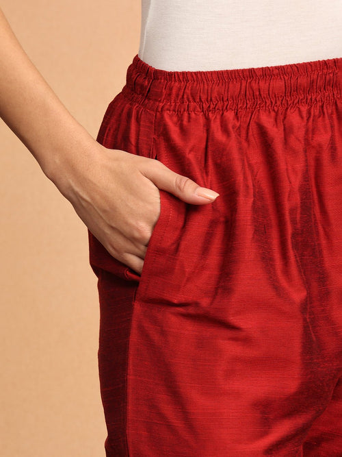 S The Timeless Icon Women's Blazer Kurta set with Trousers - Women's Co - ord Set