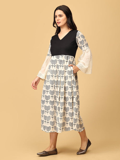 S Tulip to the Lace Women's Midi Dress - Women's Dress