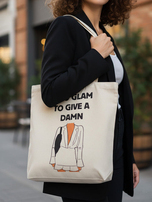 Too Glam to give a damn - Tote Bag - 