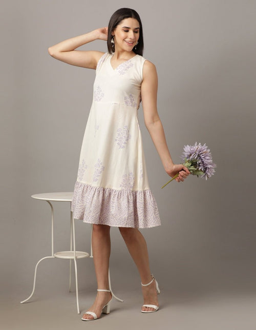 Viola Garden Womens Tier Dress - WDRS-VLGDN-S