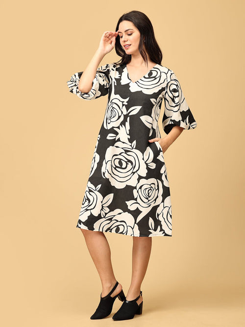 Fleurs de Nuit Women's Dress - Women's Dress