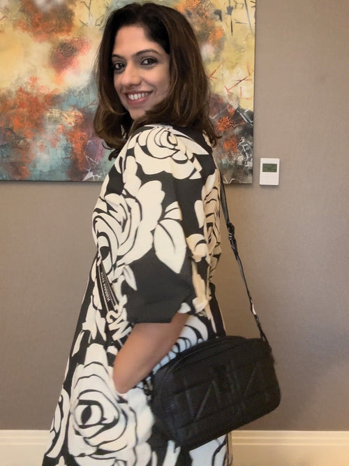 Multi Fleurs de Nuit Women's Dress - Women's Dress