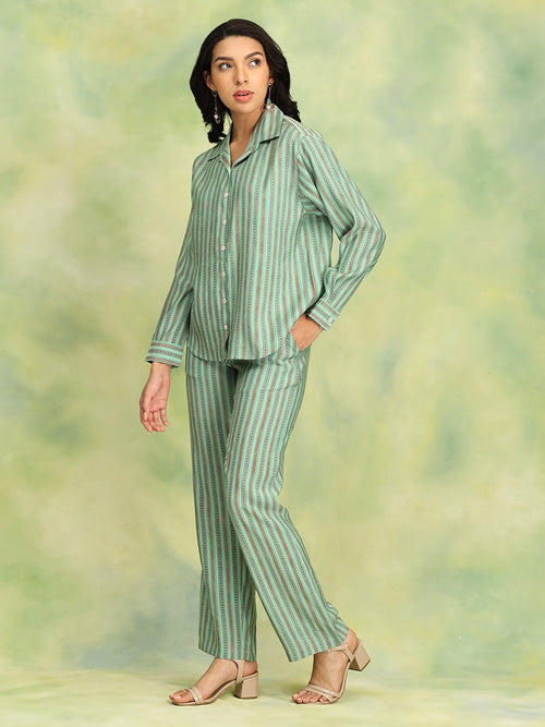 Green Jade Joy Women's Co Ord Set - Women's Co - ord Set
