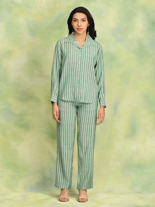 Green Jade Joy Women's Co Ord Set - Women's Co - ord Set