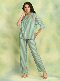 Green Jade Joy Women's Co Ord Set - Women's Co - ord Set