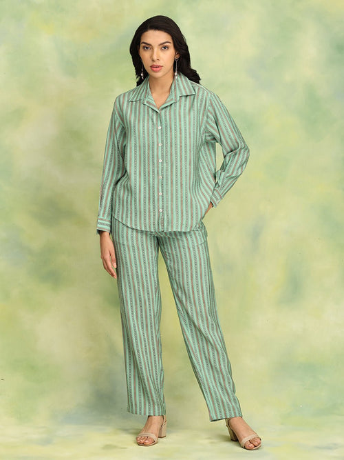 Green Jade Joy Women's Co Ord Set - Women's Co - ord Set