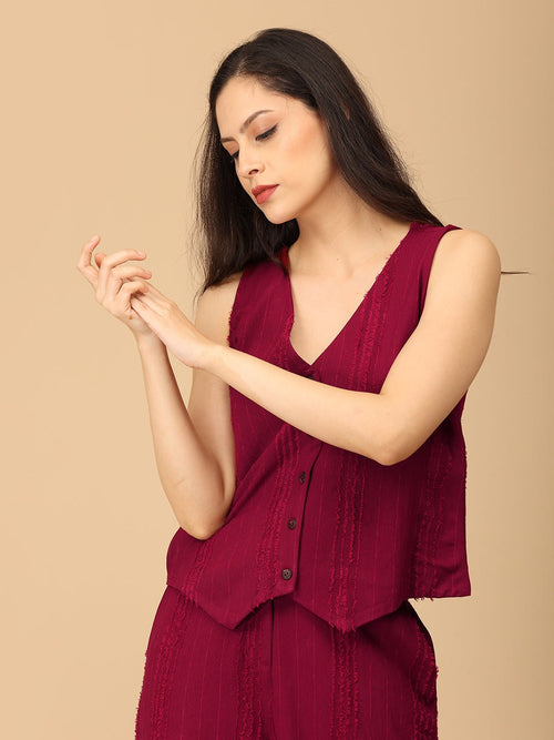 XS Sass & Substance Women's Vest And Pant Set - Women's Co - ord Set